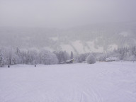 Dolna stacja wyciągu przy trasie NIEBIESKIEJ nr 9