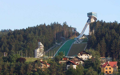 Skocznia Bergisel w Innsbrucku (Austria) widok z północy / fot. Veit Mueller 