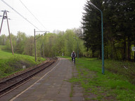 JESTEŚMY W WIŚLE NA PERONIE PKP