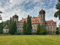 Zamek w miejscowości Brynek