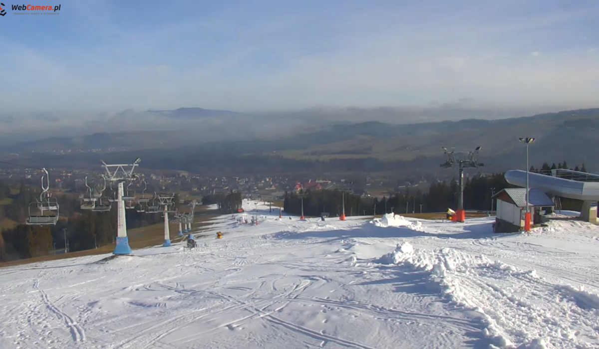 Webcam Białka Tatrzańska 2015 12 04 (źródło: bialkatatrzanska.pl)