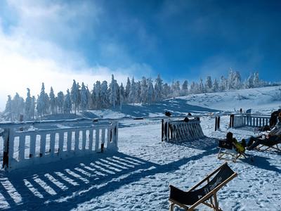 Szczyrk - w Beskidy wróciła słoneczna zima (fot. Ł. Bugaj)