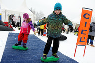 Słowacja - śnieżne psy- złap równowagę