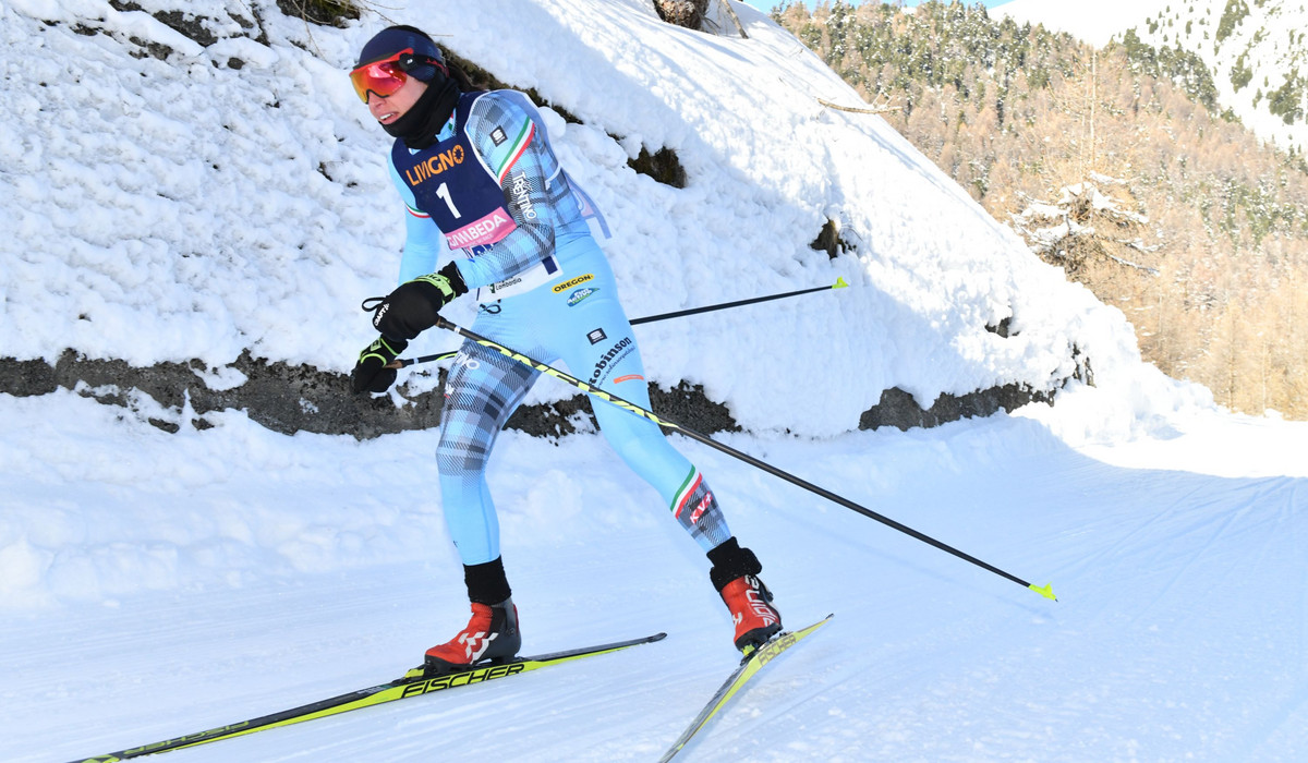 Justyna Kowalczyk na trasie La Sgambeda w Livigno / fot. Livigno TB