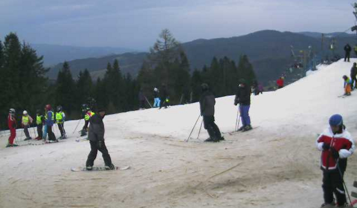 Wierchomla Górna Stacja (źródło: webcam wierchomla.com.pl)