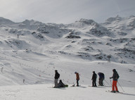 Trasy narciarskie w Val Thorens. (foto: P.Tomczyk)