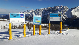 Którą trasę wybrać? Pradalago Facile czy czarną Amazzonia (foto A. Kaleta)