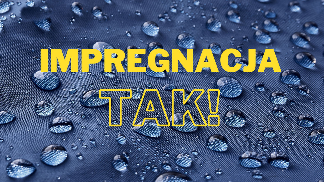 Impregnacja odzieży technicznej.