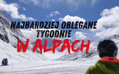 Najbardziej oblężone tygodnie w Alpach - kiedy narciarze szturmują stoki