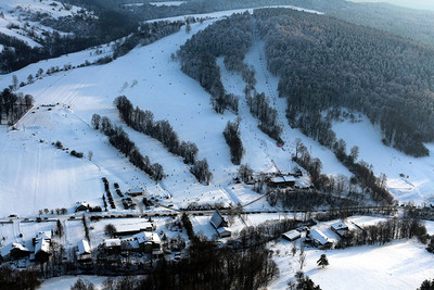 Kiczera z lotu ptaka