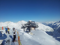 Wildespitze widok na doline Stubaital