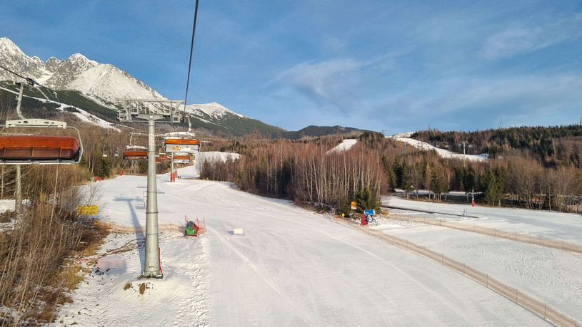 Tatrzańska Łomnica — trasa narciarska / fot. M. Rybińska