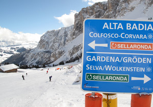 Alta Badia kierunek Sellaronda Alta Badia kierunek Sellaronda