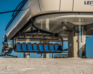 Górna stacja 8 osobowej kolei w Racines (foto: Narty.pl PB)