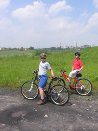 Widok na kopalnie w Halembie