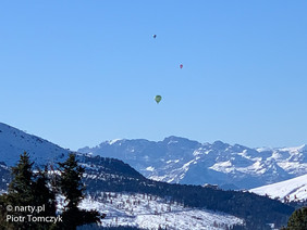 Ski Center Latemar widok z tarasu Oberholz (fot. P. Tomczyk)