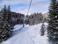 Na krzesełku w Obereggen