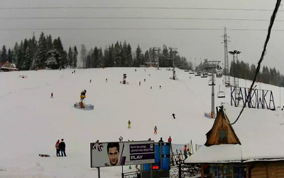 Białka Tatrzańska 13.03.2015 (źródło WebCamera)