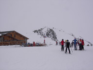Śnieżny dzień we Francji