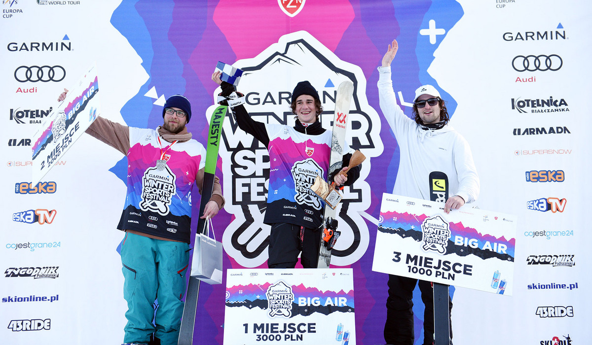 Podium GWSF Open Ski Men (foto: Tomek Gola)