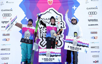 Podium GWSF Open Ski Men (foto: Tomek Gola)