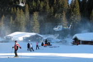 Helikopter uchwycony