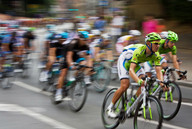 Tour de Pologne. Etap IV- ul. mikołowska peleton 2