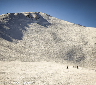 Raj skitourowców - widok Hali Goryczkowej (fot. P. Burda)