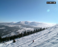 Piękny widok na wzgórza