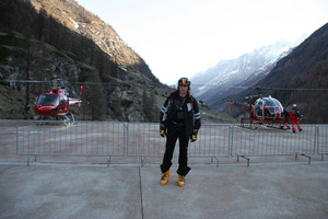 Heliport w Zermatt (foto: sempre-pr.pl)