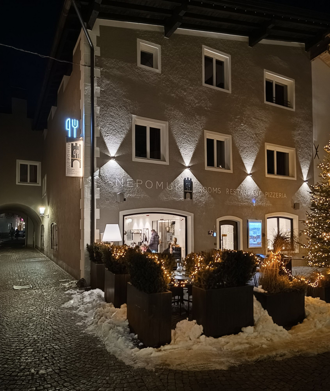 Restauracja Nepomuk w Sterzing / Vipiteno