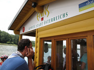 Trasa rowerowa nad Dunajem- na kolejnej przeprawie