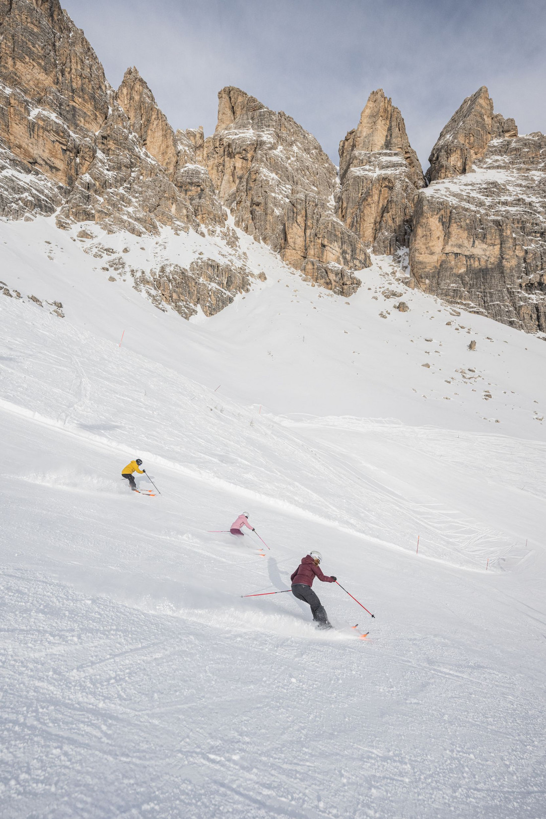 Na stoku w Cortina d`Ampezzo / ©wisthaler.com Na stoku w Cortina d`Ampezzo / ©wisthaler.com