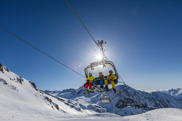 Na lodowcu Schnalstal w Maso Corto (foto: Peter Santer)