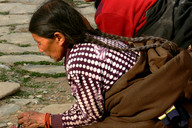 Tibetan pilgrim