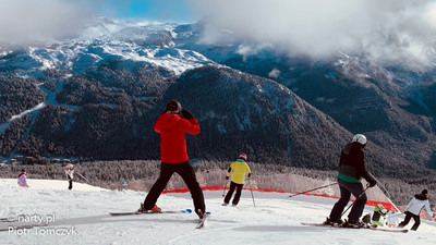 Madonna zjazd FIS TRE (fot. P. Tomczyk) Madonna zjazd FIS TRE (fot. P. Tomczyk)