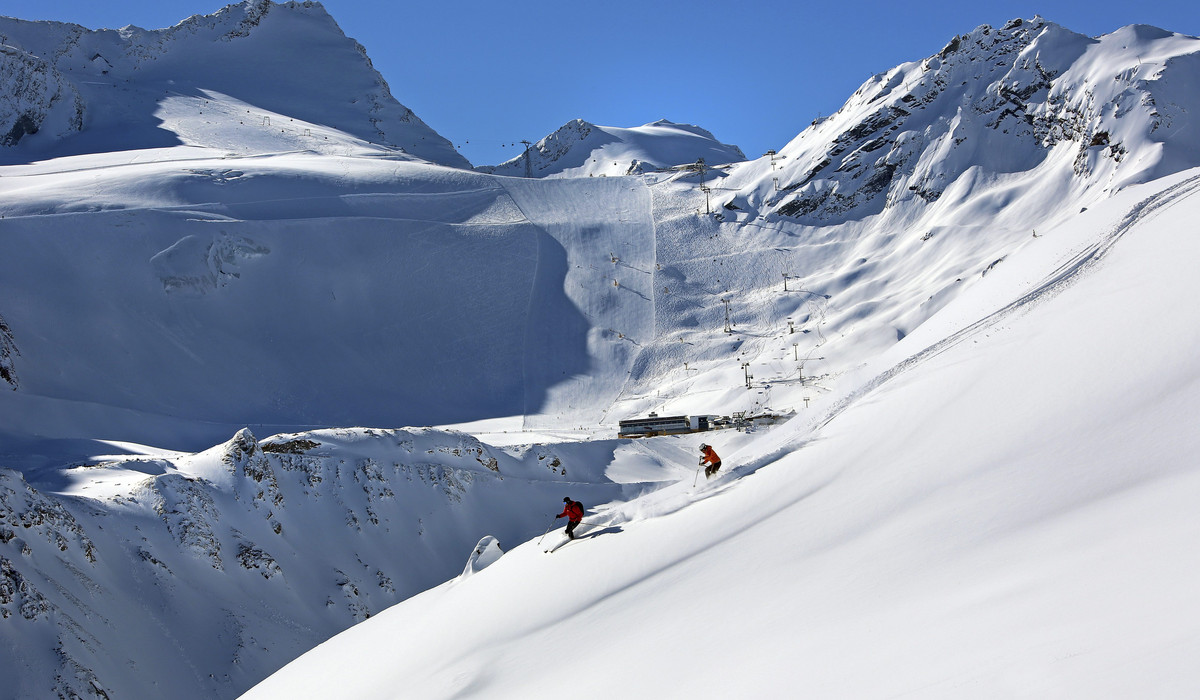 Soelden - narty od października do maja (foto: OEtztal Tourismus Isidor Noesig)