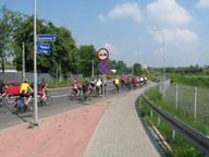 Śląska masa krytyczna- na trasie ul. Wojciecha  Korfantego