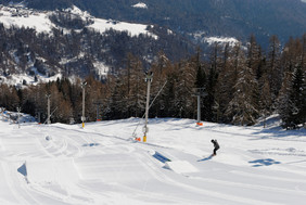 Dzieci w snowparku (foto: D. Biernat)