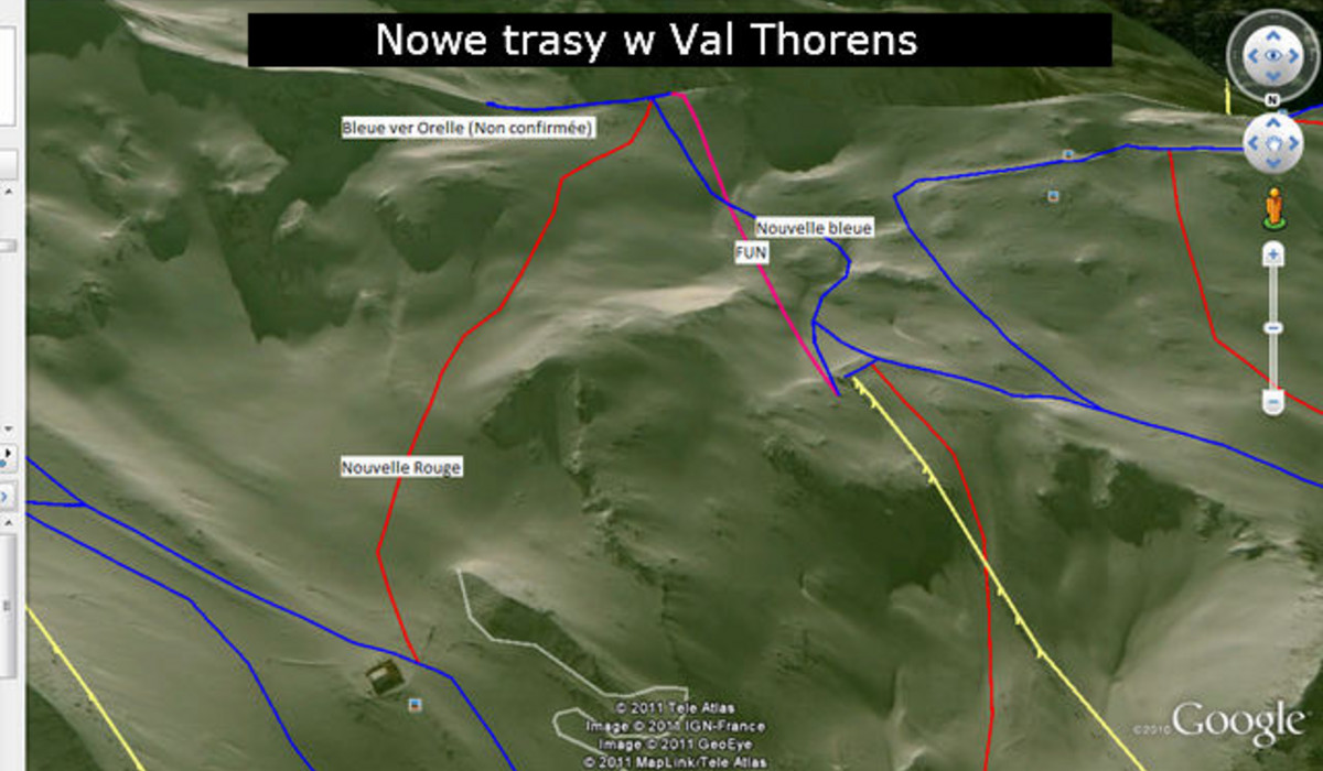 Nowe trasy w Val Thorens