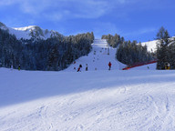 Okolice Cavalese- widok na stoki