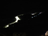 Okolice Cavalese- miasteczko nocą  3