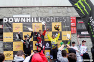 Downhill Contest 2013- Stożek-Wisła - na podium