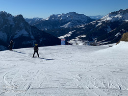 Zjazd do POZZA DI FASSA (fot. A. Tomczyk)