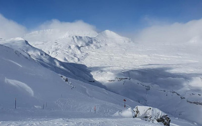Laax - Szwajcaria styczeń 2021 (fot. K. Habdas)