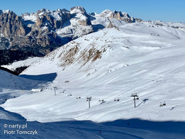 Ciampac Widok z SELLA BRUNECH 2428 m (fot. A. Tomczyk)