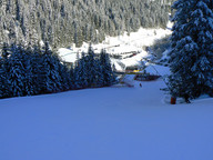 Okolice Cavalese- widok na trasę 2