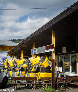 Nowoczesne armatki śnieżne Techno Alpin w Szczyrkowskim Ośrodku Narciarskim (foto: PB Narty.pl) Nowoczesne armatki śnieżne Techno Alpin w Szczyrkowskim Ośrodku Narciarskim (foto: PB Narty.pl)