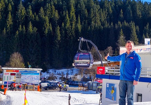 Ski Welt nowa 10 osobowa gondola