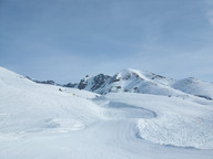 Snowpark-tor do skicrossu